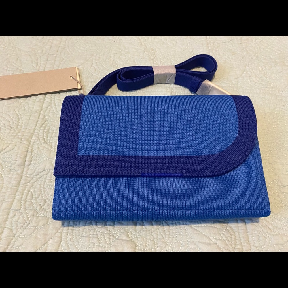 Rothy’s Lazuli Blue Belt Bag NWT